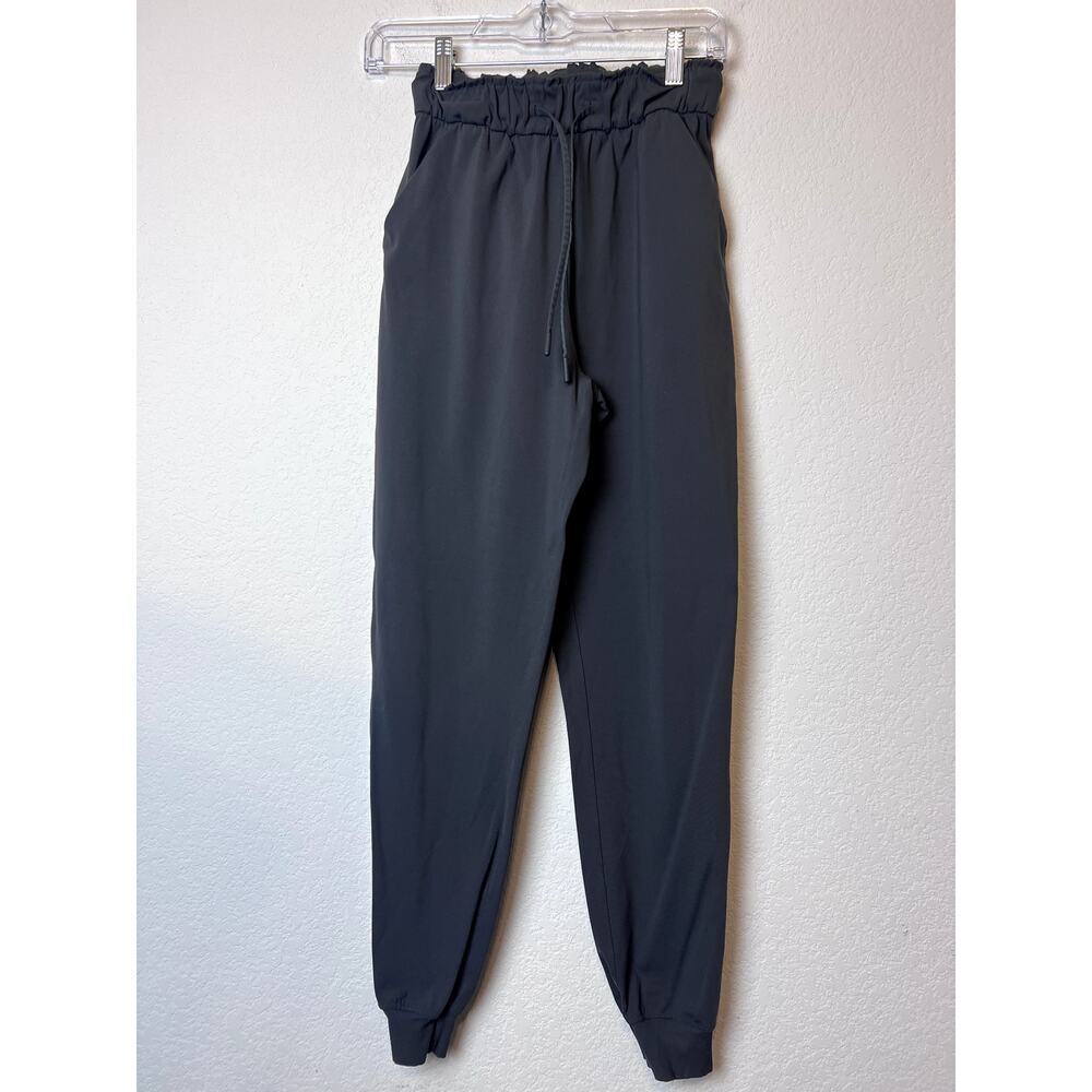 Lululemon Stretch High Rise Joggers - Dark Gray Size 2